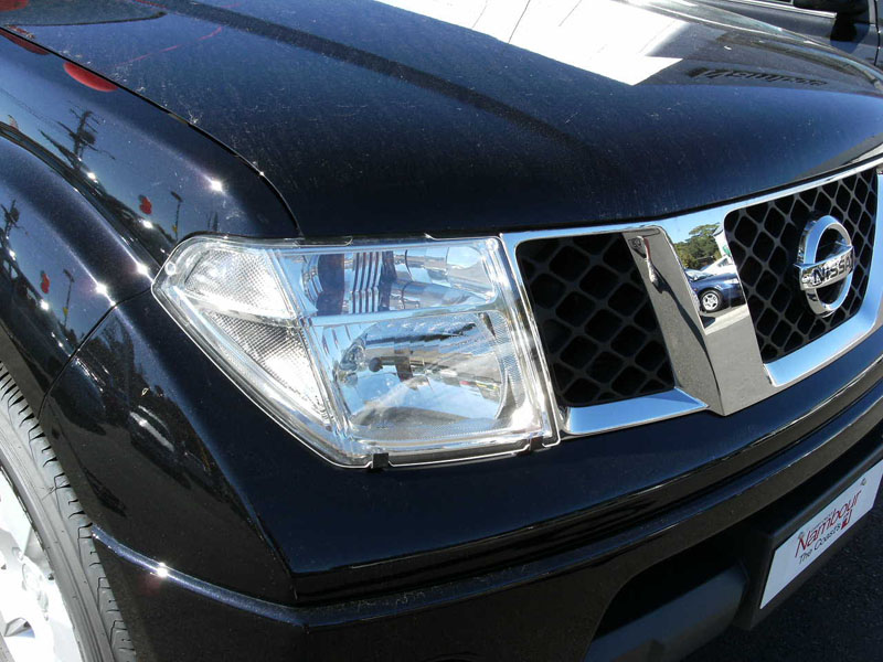 Haighs Plastic Headlight Covers (pr) Nissan Navara D40 ST/STX Roof
