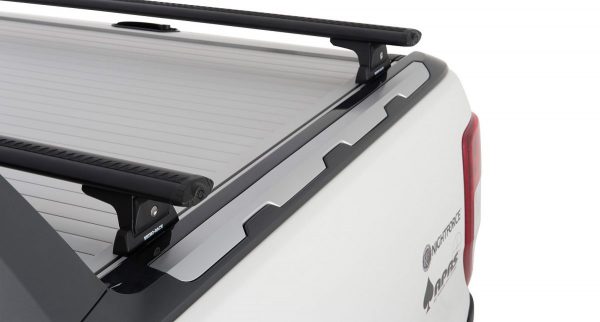 Ford Ranger Wildtrak Black Vortex Roof Racks fit in Factory Tracks on