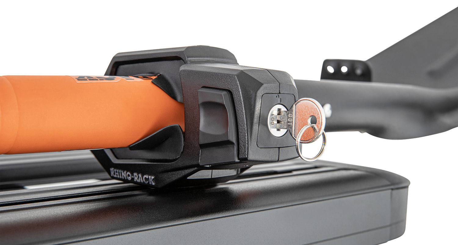 RhinoRack RSIT StowIt Lockable Shovels Holder (Pair) Roof Rack World